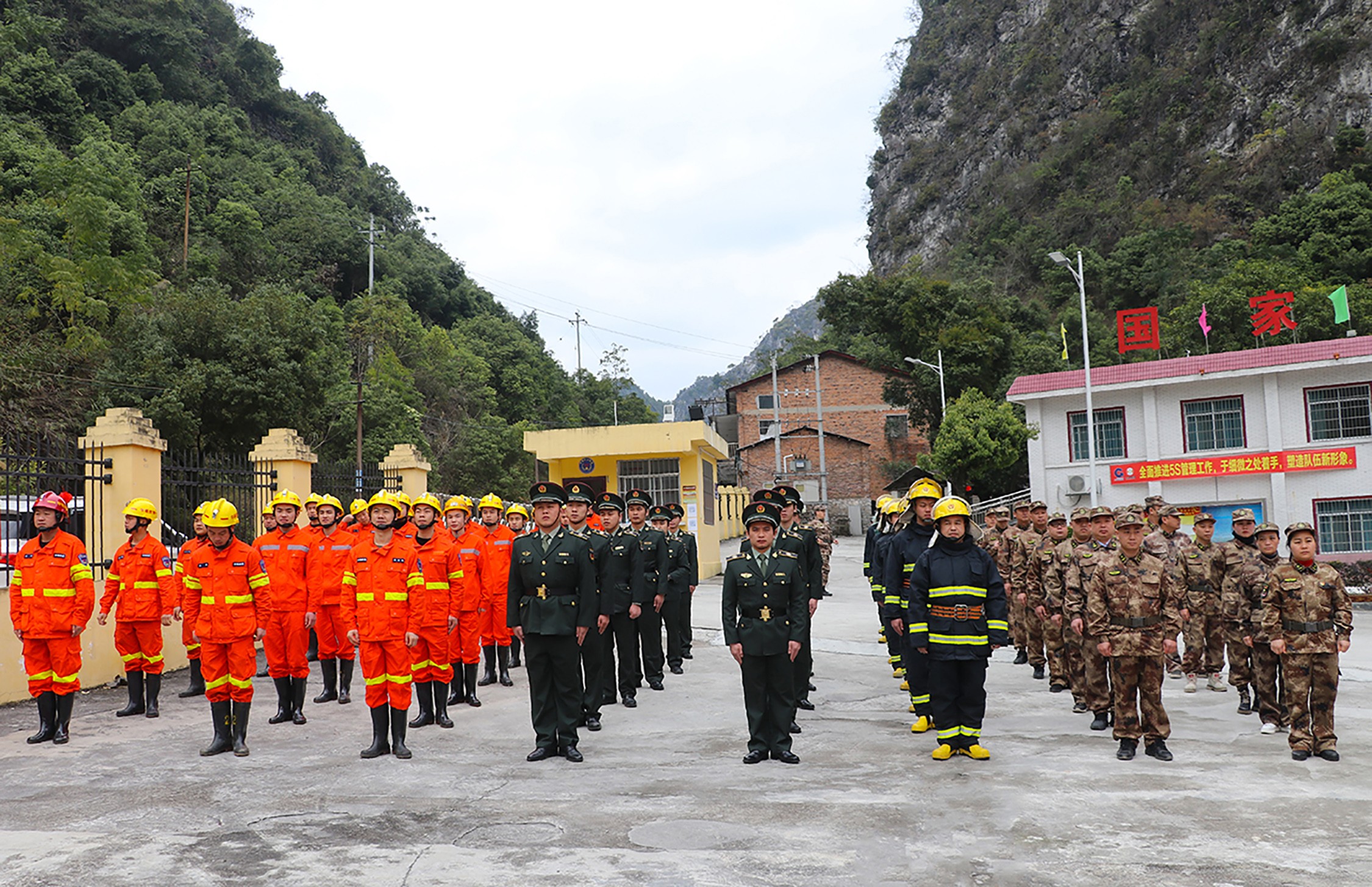 廣西云關注：這支隊伍開始“備戰(zhàn)”訓練